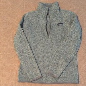 Patagonia Women's Heathered Gray Turtleneck Sweater